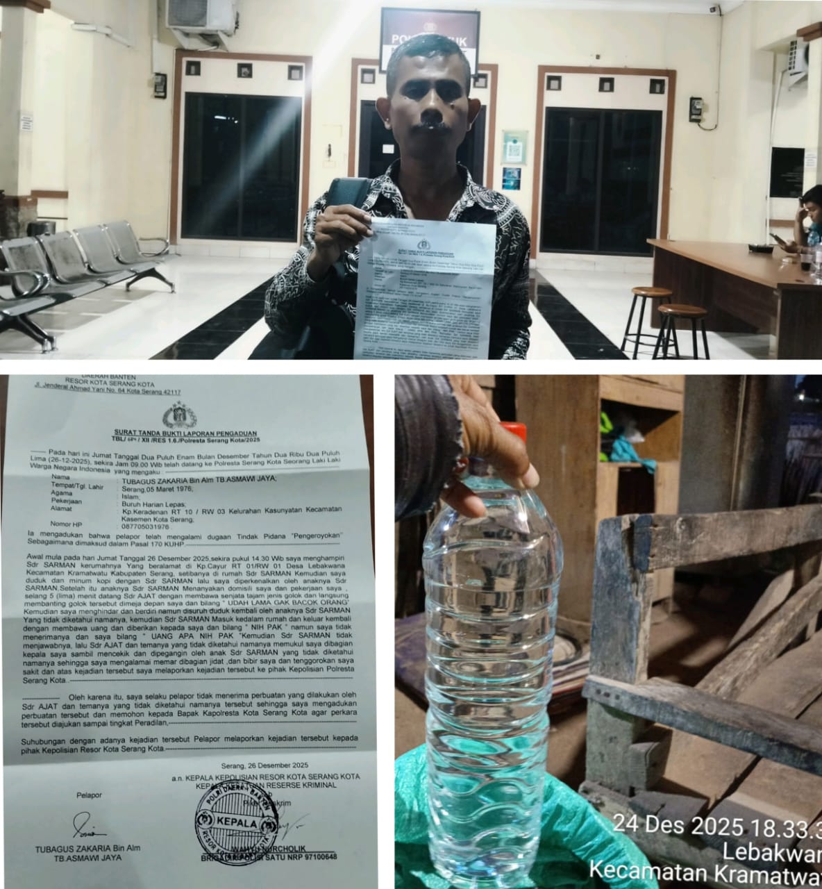 Wartawan Dikeroyok Saat Selidiki Peredaran Miras Ilegal di Serang