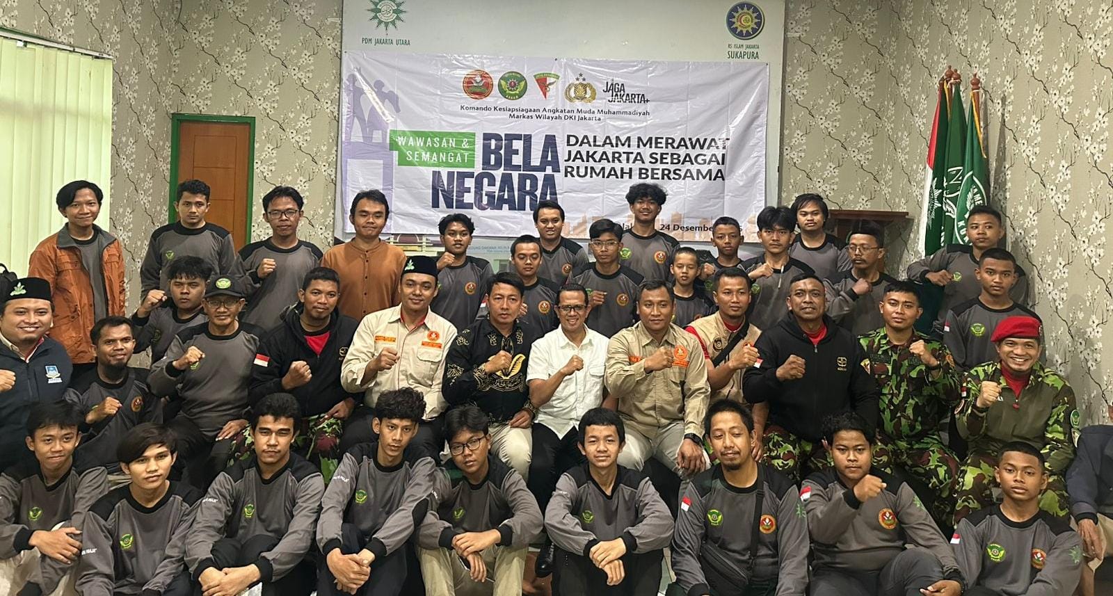 Pemuda Muhammadiyah Jakarta Utara Gelar Baitul Arqam Dasar dan Diklatsar KOKAM Angkatan I Tahun 2025