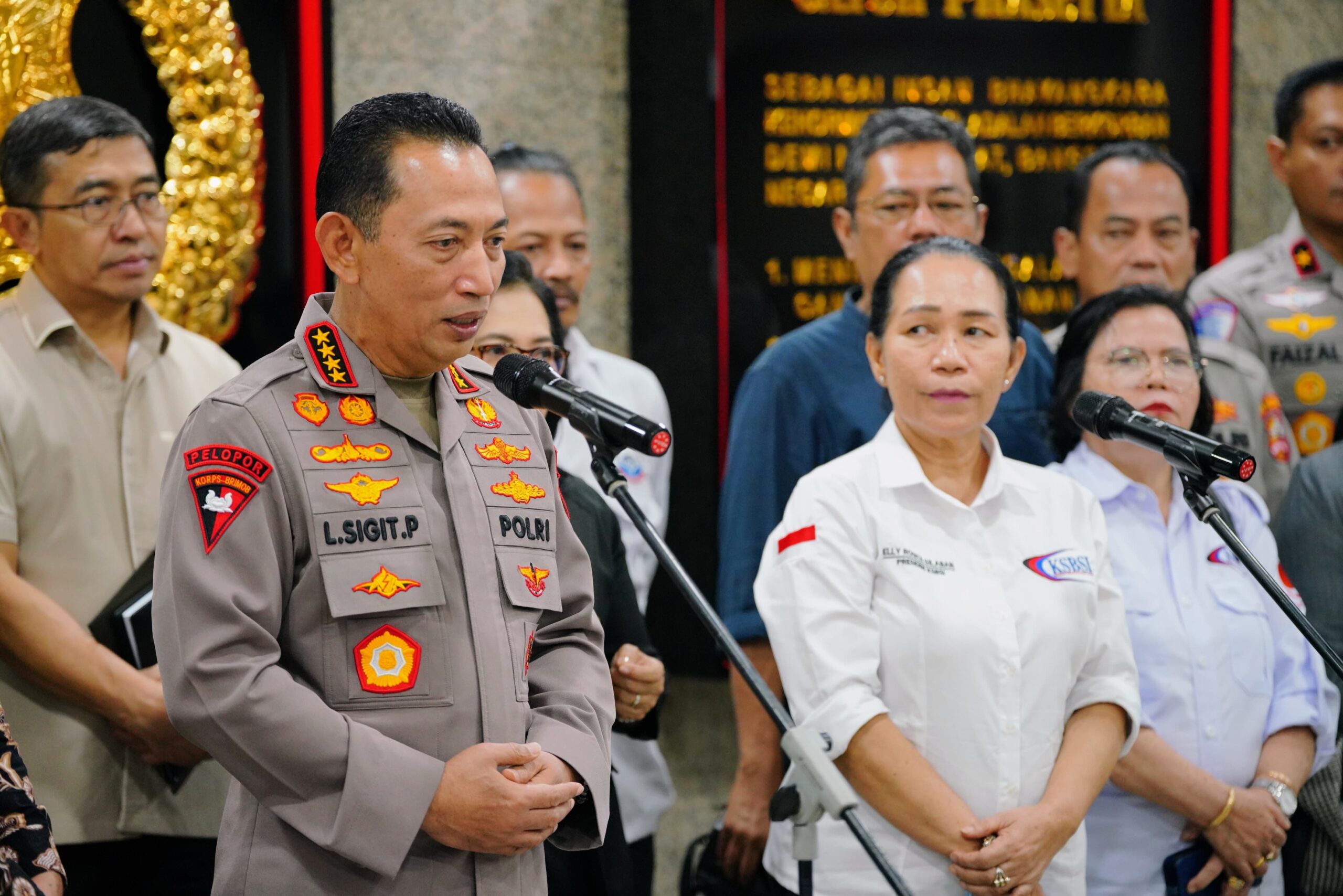 Terima Audiensi KSBSI, Kapolri Tegaskan Sinergitas untuk Perjuangkan Hak Buruh