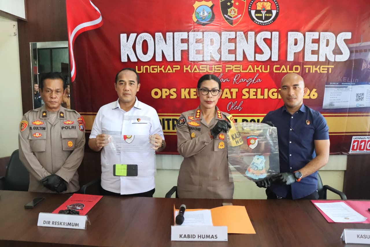 Satgas Gakkum Ops Seligi Ketupat 2026 Polda Kepri Bongkar Praktik Penipuan Calo Tiket Kapal Pelni di Pelabuhan Batu Ampar