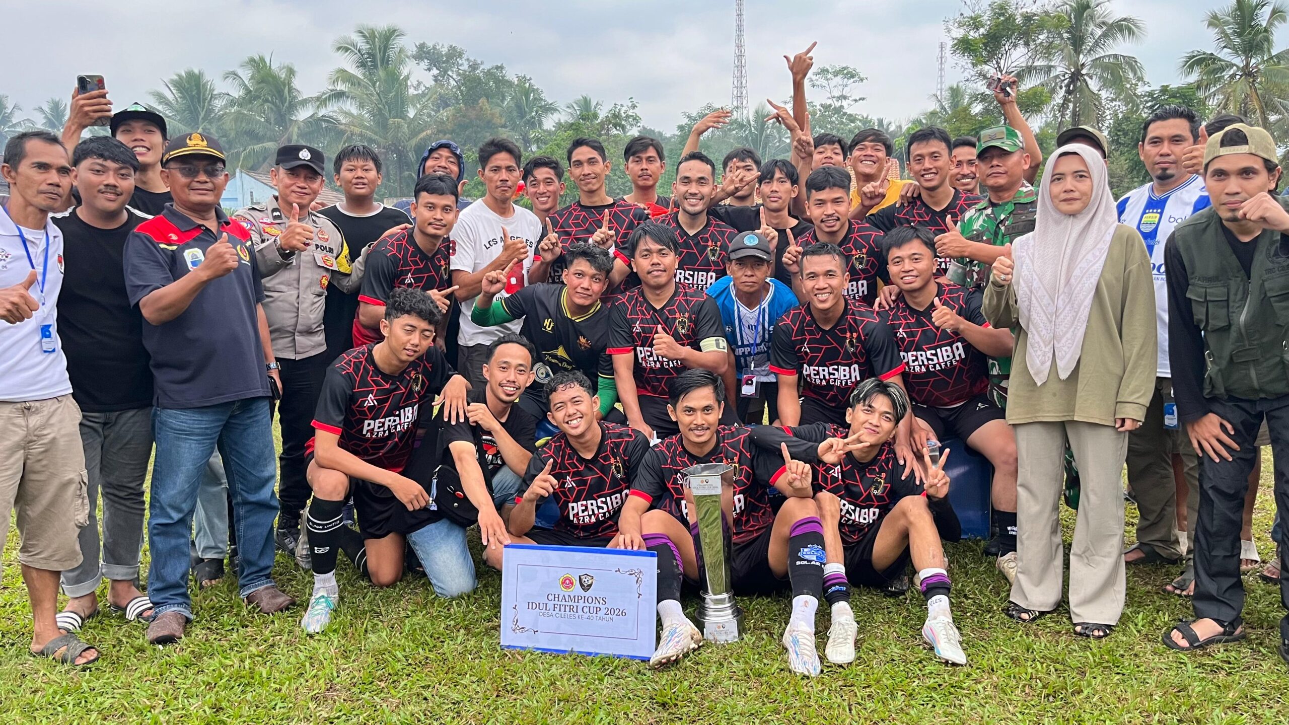 Sukses Gelar Turnamen ke-40, Desa Cileles Dihadiri Ribuan Warga, FC Bale Bungkus Rajai Lapangan