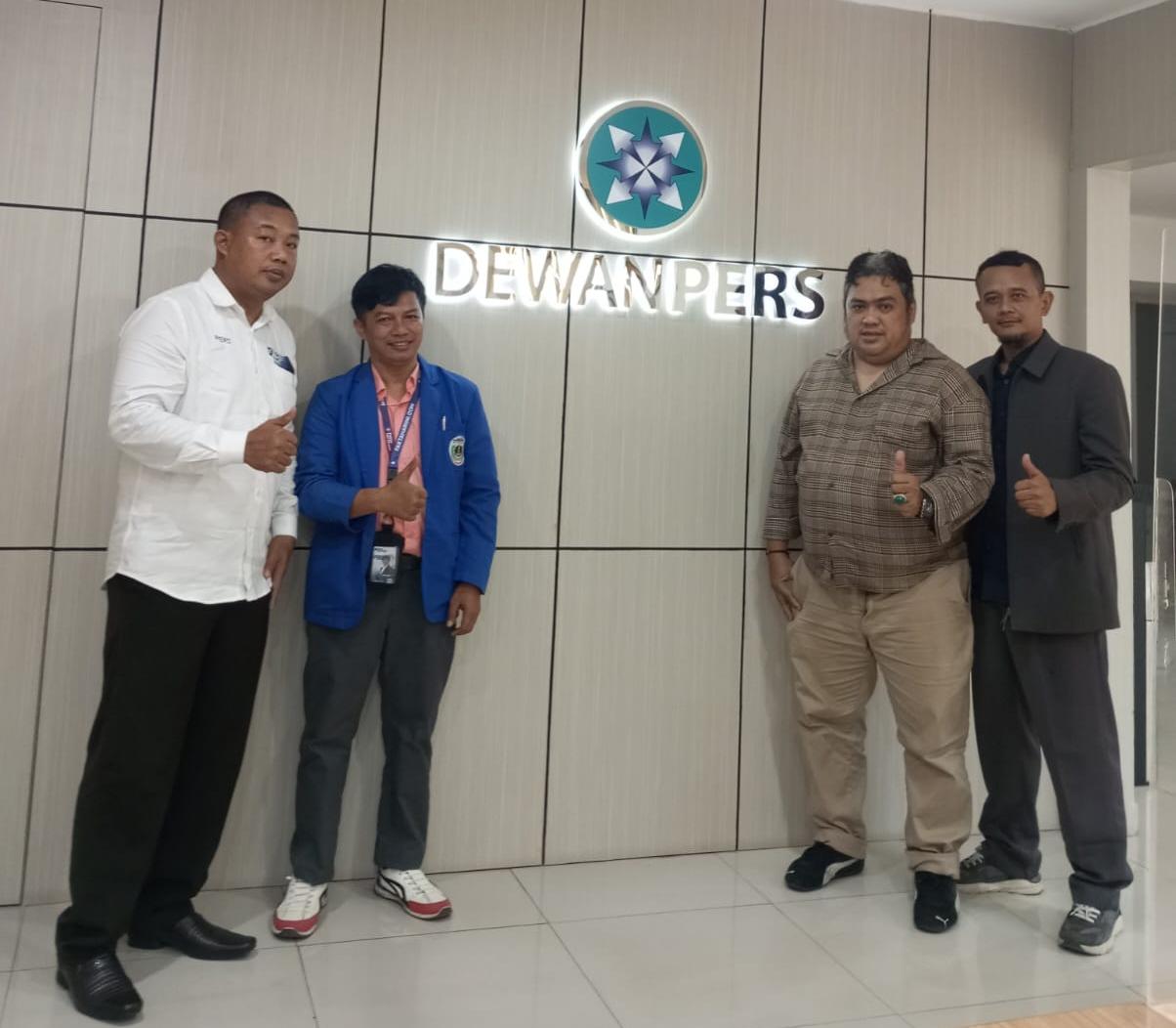 Pemred Faktahariini.com Timur Malaka Kiemas Berkunjung Ke Dewan Pers Daftarkan Media Untuk Proses Verifikasi