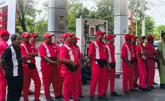 SPBU Sriwijaya Semarang Ditutup Sementara Pasca Insiden Motor Terbakar