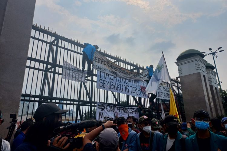 Demo Mahasiswa di Jakarta Berlanjut, Pimpinan DPR RI Dijadwalkan Temui Massa Aksi