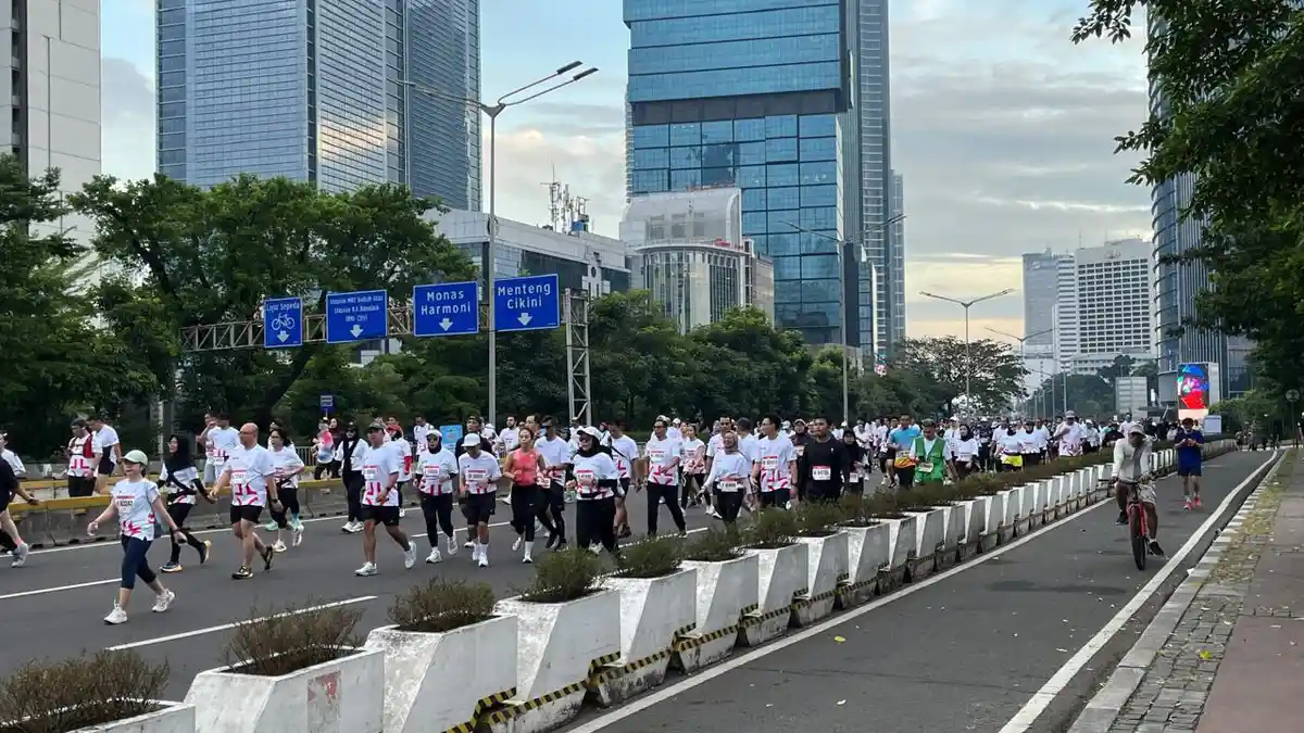Usai Dipenuhi Massa Aksi dan Sampah, Jalan Sudirman Kembali Bersih dan Siap Digunakan untuk JAKIM 2026