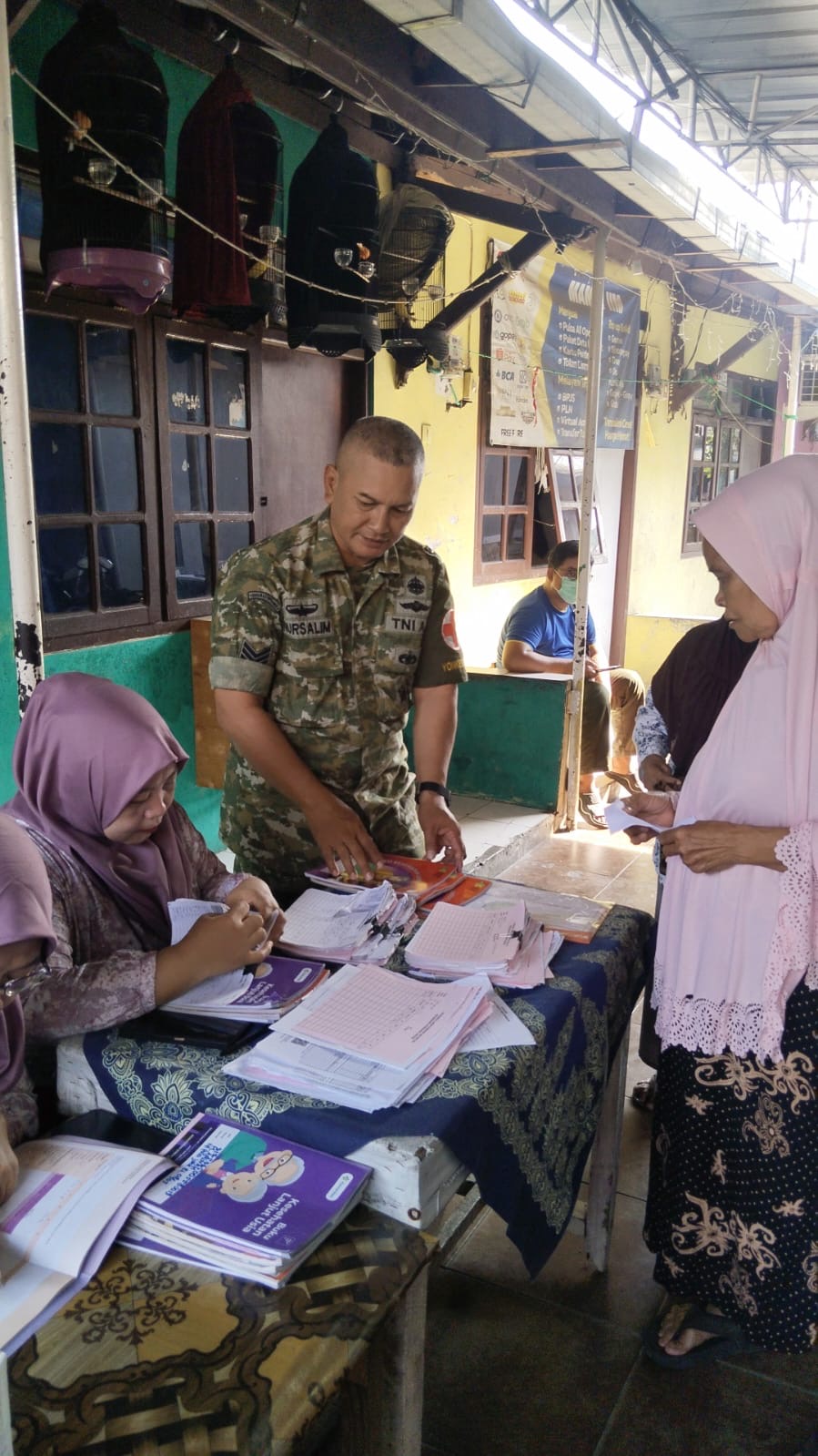 Koramil 06/Cakung Gelar Bakti Kesehatan Teritorial, Wujud Kepedulian TNI terhadap Kesehatan Masyarakat