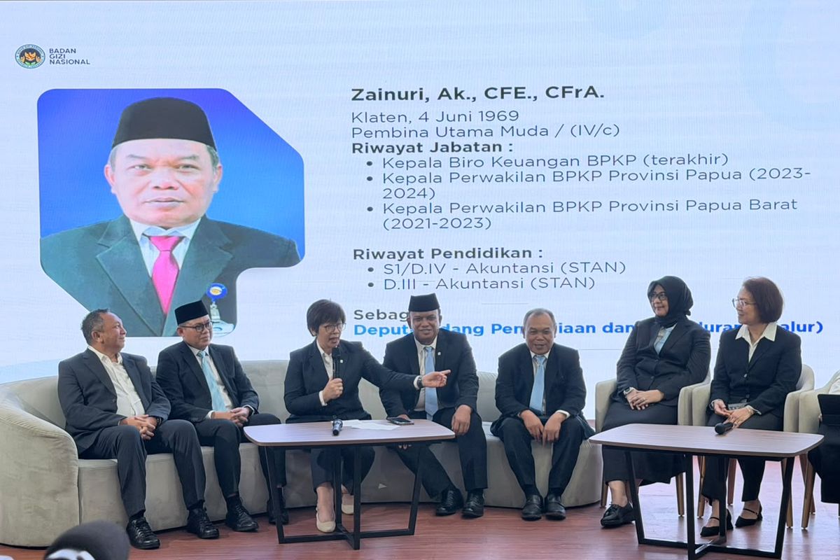 BGN Perkenalkan 5 Pejabat Baru, Ada Sekretaris Utama hingga Deputi