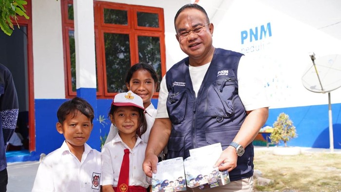 Kisah Siswa Wae Moto, Semangat Belajar Meningkat Setelah Sekolah Direvitalisasi PNM