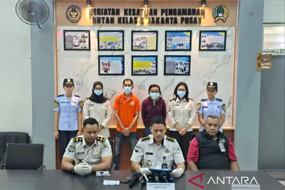 Petugas Rutan Salemba Gagalkan Upaya Penyelundupan Diduga Sabu yang Disembunyikan oleh Pengunjung