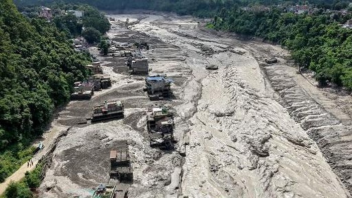 Korban Tewas Banjir Bandang di Nepal Mencapai 95 Orang, Ratusan Masih Hilang