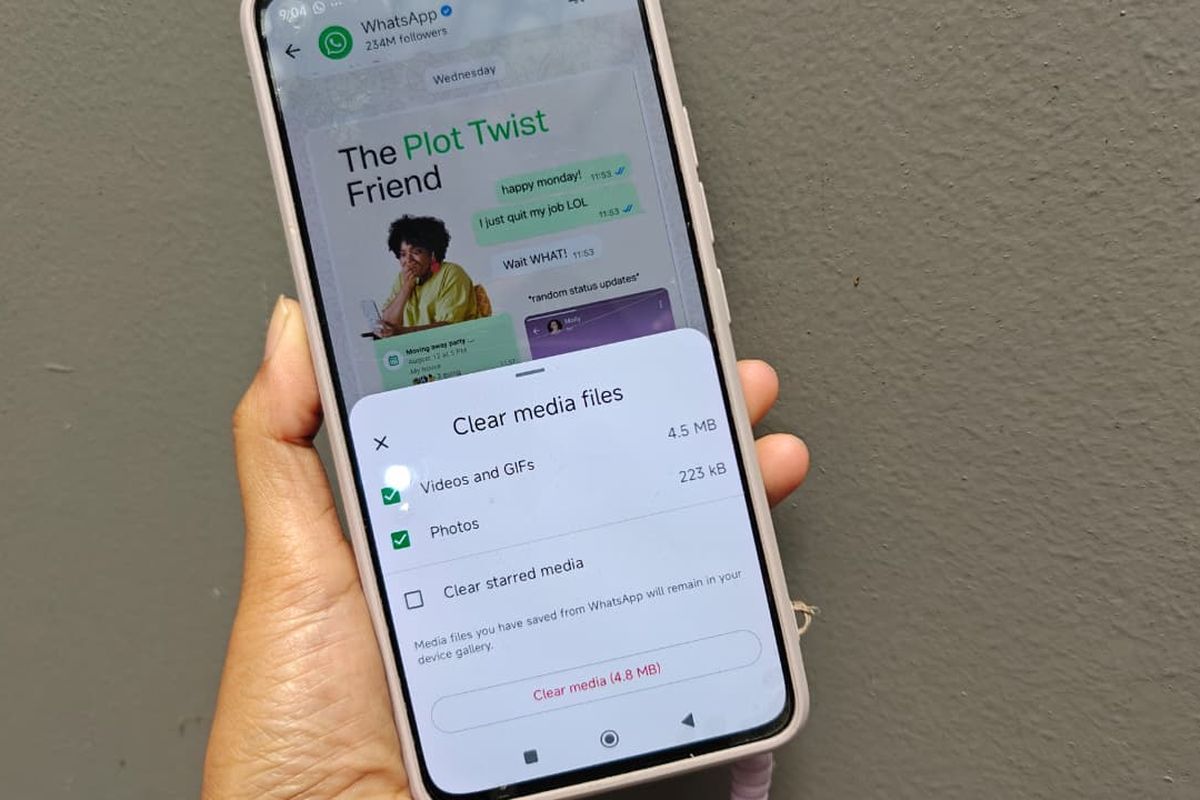 WhatsApp Punya Cara Mudah Bersihkan File Saluran WA, Tak Perlu Hapus Satu per Satu