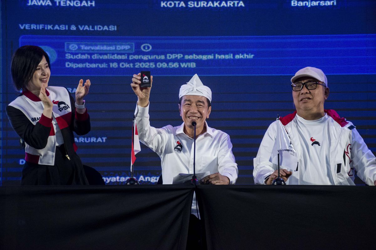 Menerka Posisi Jokowi di PSI, Lebih dari Sekadar Dewan Pembina