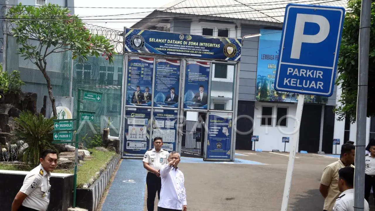 Tulisan Zona Integritas di Lapas Cibinong Disorot Usai Temuan Ombudsman