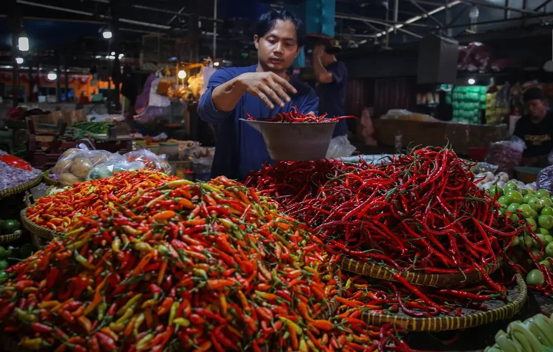 Harga Pangan 31 Oktober 2026: Cabai Rawit Merah Tembus Rp96.200 per Kilogram, Telur Ayam Rp29.350