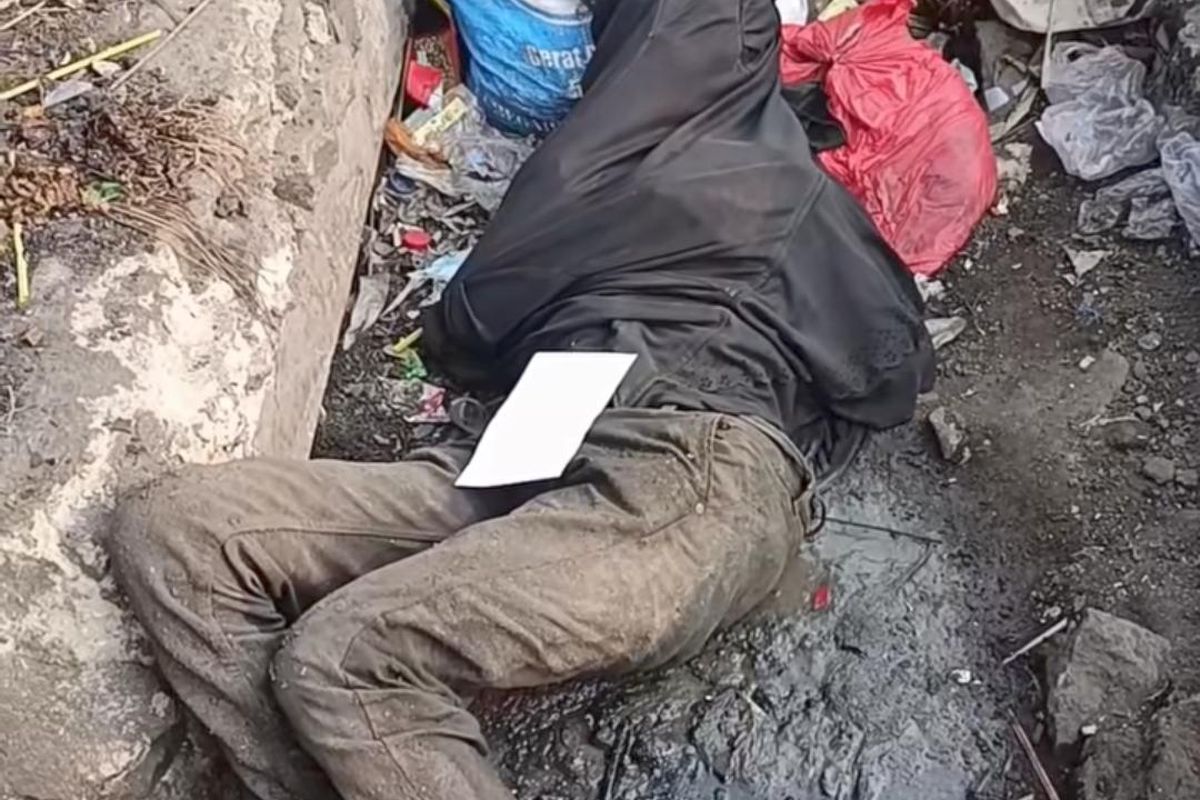 Dinsos Tangsel Bantah Kabar Pria Tidur di Got Pasar Serpong Sebulan, Ini Faktanya