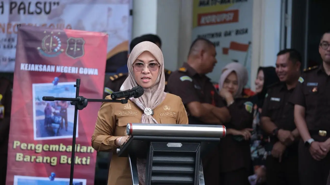Husniah Talenrang Resmi Diberhentikan dari Jabatan Bupati Gowa, Darmawangsyah Muin Ditunjuk sebagai Plt