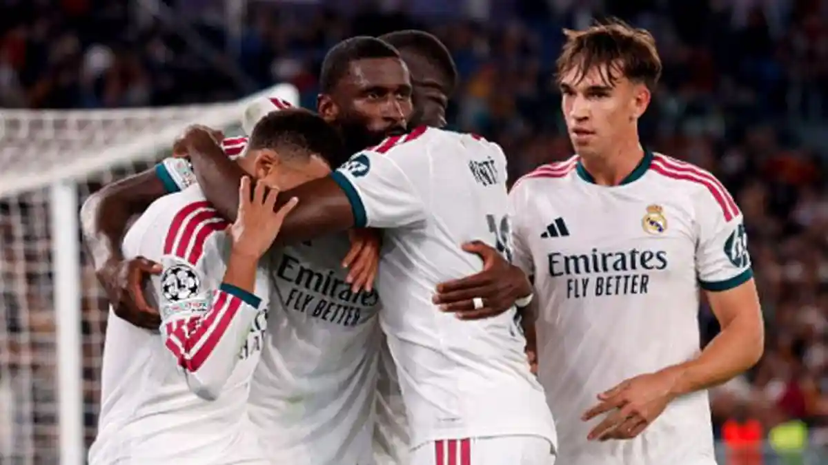 Momen Para Pemain Real Madrid Kompak Ucap Alhamdulillah dari Markas AS Roma