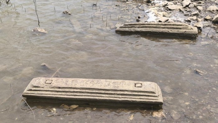 Makam Kuno dan Jembatan Peninggalan Belanda Muncul di Waduk Gajah Mungkur Wonogiri Akibat Kemarau Panjang